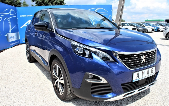 Peugeot 3008 cena 87500 przebieg: 83000, rok produkcji 2018 z Gostyń małe 466